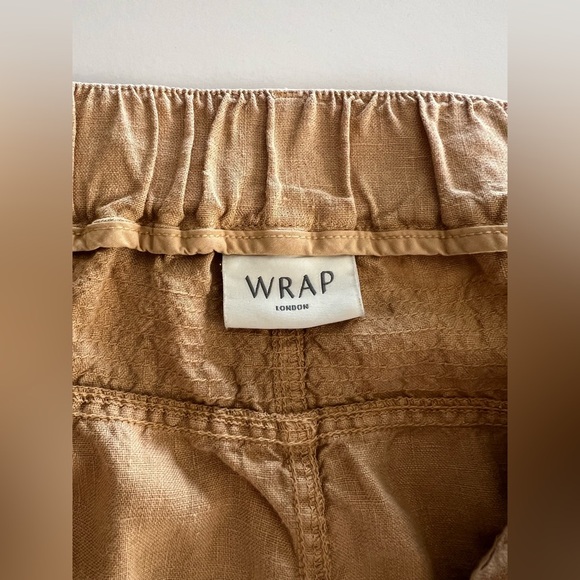 WRAP London Linen Tapered Trousers - Picture 8 of 9